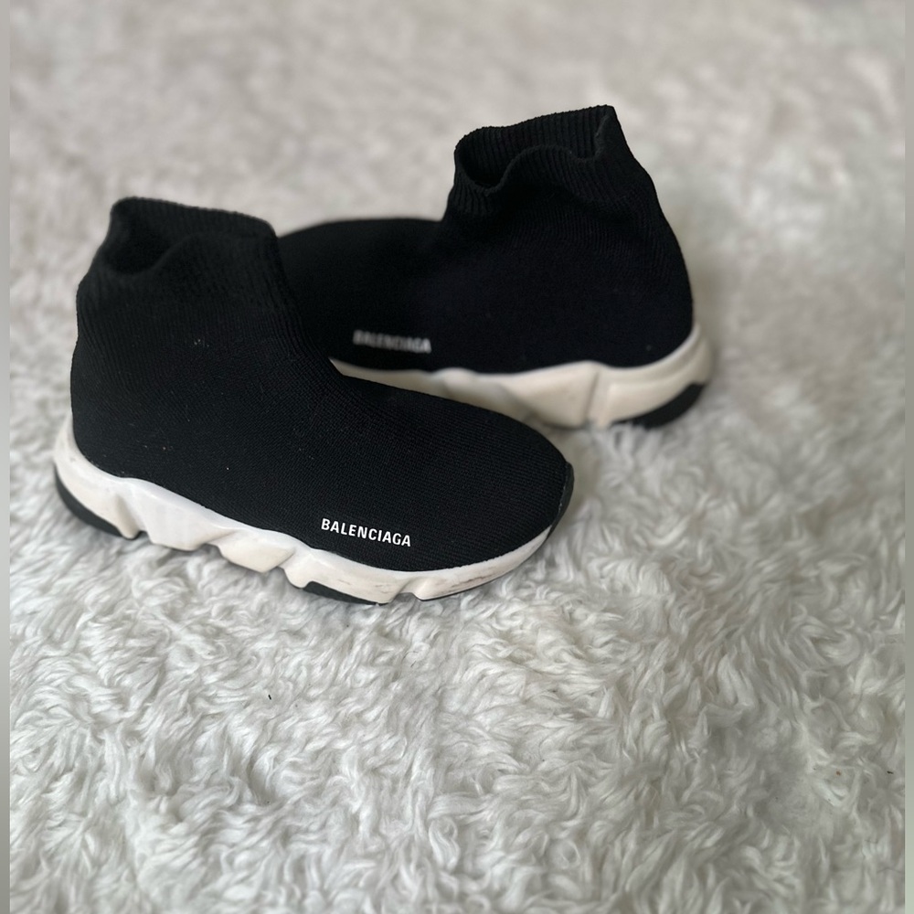 Kids speed recycle knit sneaker
